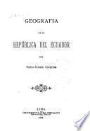 Geografia de la República del Ecuador