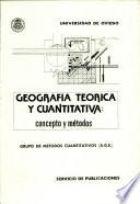 Geografía teórica y cuantitativa