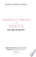 Geografía urbana de Ceuta ...