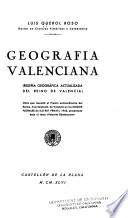 Geografía valenciana