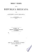 Geografia y Estadistica de la Republica Mexicana