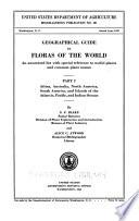 Geographical Guide to Floras of the World: Africa, Australia, North America, South America, and islands of the Atlantic, Pacific, and Indian oceans
