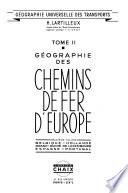 Géographie des chemins de fer d'Europe