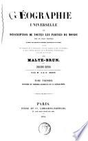 Géographie universelle ou description de toutes les parties du monde