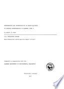Geohydrology and Susceptibility of Major Aquifers to Surface Contamination in Alabama, Area 9