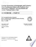 Geologic Excursions in Volcanology