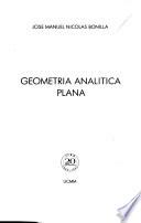 Geometría analítica plana