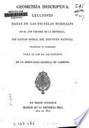 Geometría descriptiva