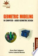 Geometric modeling in computer