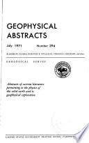 Geophysical Abstracts