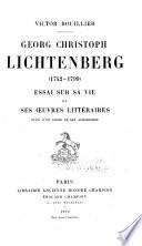 Georg Christoph Lichtenberg (1742-1799)