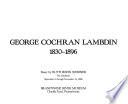 George Cochran Lambdin, 1830-1896