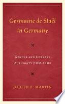 Germaine de Staël in Germany