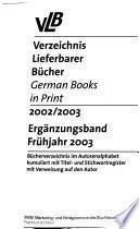 German books in print