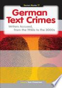 German Text Crimes