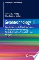 Gerontechnology III