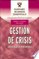 Gestión de crisis