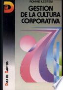 Gestión de la cultura corporativa