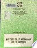 Gestión de la tecnología en la empresa