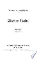 Giacomo Puccini. (Mit 79 Abb. u. 62 Notenbeispielen.)