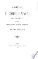 Giornale della R. Accademia di medicina di Torino
