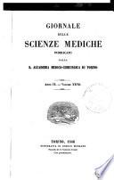 Giornale delle scienze mediche