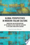 Global Perspectives in Modern Italian Culture