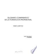 Glosario comparativo de la formación profesional