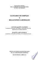 Glosario de empleo y relaciones laborales