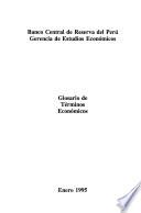 Glosario de términos económicos