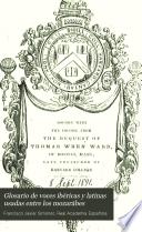 Glosario de voces ibéricas y latinas usadas entre los mozarábes