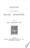 Glossary to the works of William Shakespeare