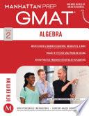 GMAT Algebra Strategy Guide
