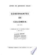 Gobernantes de Colombia