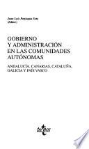 Gobierno y administración en las comunidades autónomas