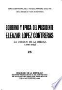 Gobierno y época del Presidente Eleazar López Contreras