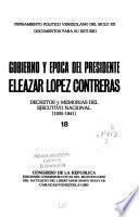 Gobierno y época del Presidente Eleazar López Contreras