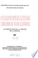 Gobierno y época del presidente Rómulo Gallegos