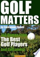 Golf Matters