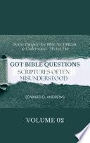 GOT BIBLE QUESTIONS