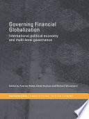 Governing Financial Globalization