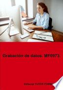 Grabación de datos. MF0973.