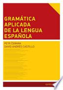 Gramática aplicada de la lengua española