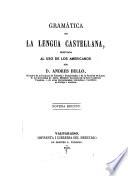 Gramática de la lengua castellana