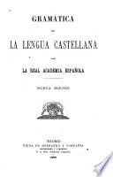 Gramática de la lengua castellana