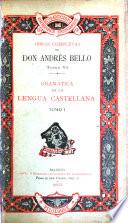 Gramática de la lengua castellana