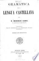 Gramática de la lengua castellana