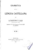 Gramática de la lengua castellana