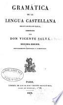 Gramática de la lengua castellana segun ahora se habla