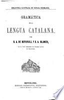 Gramática de la lengua catalana